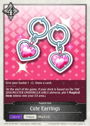 Cute Earrings - CP02-T01EN - T