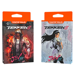 Tekken 8- Clash Deck Display- Jin & Jun (8 decks)