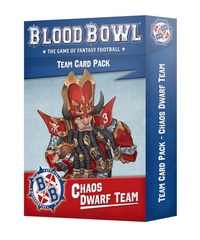 Blood Bowl: Chaos Dwarf Team - Card Pack