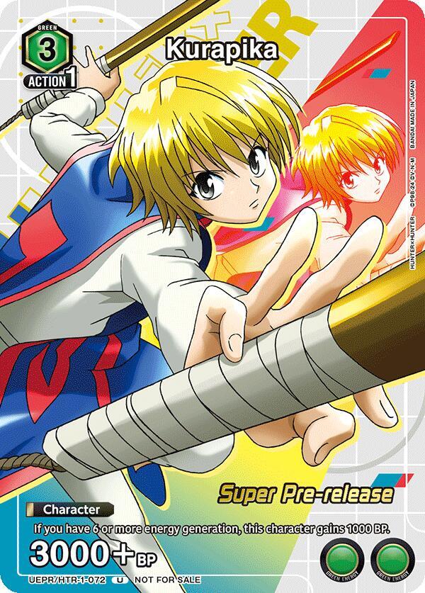 Kurapika (Super Pre-Release Event Participation) - UE02ST/HTR-1-072 - Uncommon