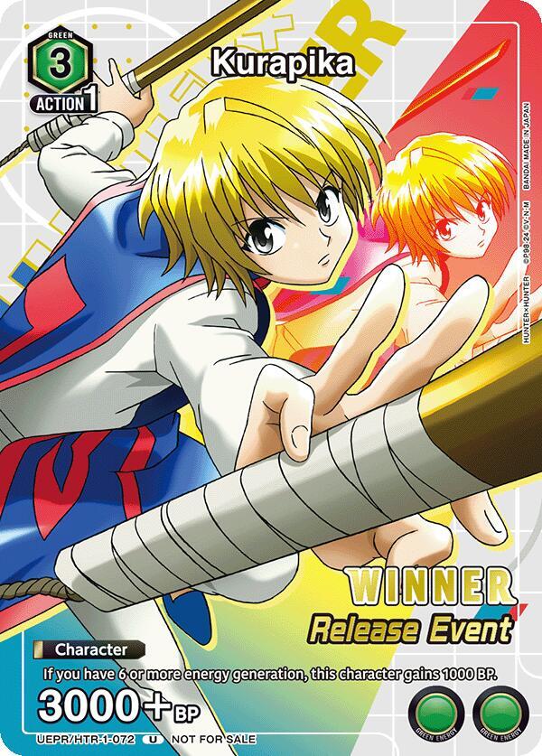 Kurapika (Release Event Winner) - UEPR/HTR-1-072 - Uncommon