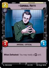 Admiral Motti - Brazen and Scornful - Foil