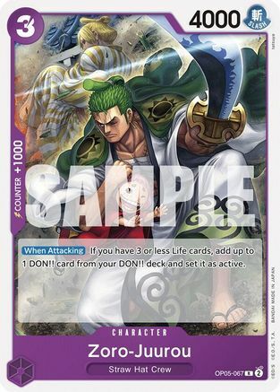 Zoro-Juurou - OP05-067 - R