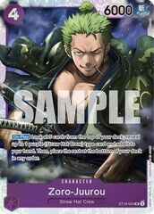 Zoro-Juurou - ST18-004 - SR - Foil