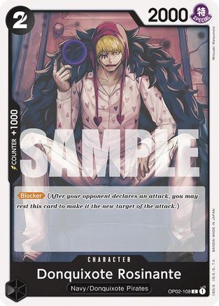 Donquixote Rosinante - OP02-108 - C