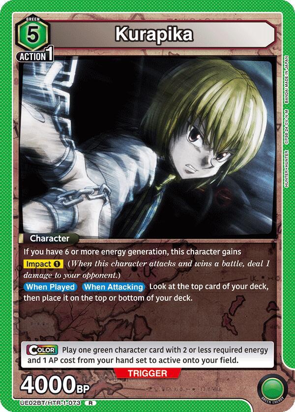 Kurapika - UE02BT/HTR-1-073 - Rare - Foil