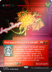 Delayed Blast Fireball (1824) - Foil