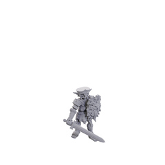 Pathfinder Battles Deep Cuts Miniatures: Unpainted Minis- Wave 24- Hobgoblin Soldier