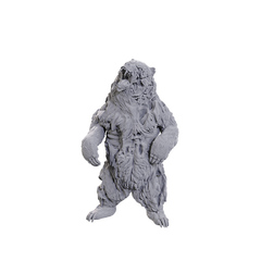 WizKids Deep Cuts Unpainted Minis: W24 Zombie Grizzly Bear