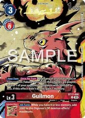 Guilmon (Signed) - BT17-008 - U - Foil