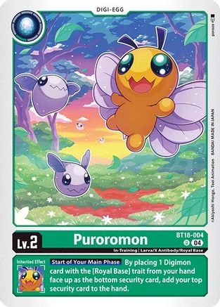 Puroromon - BT18-004 - U