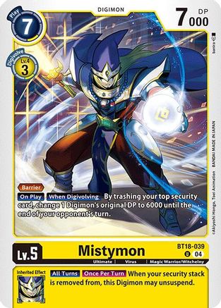 Mistymon - BT18-039 - U