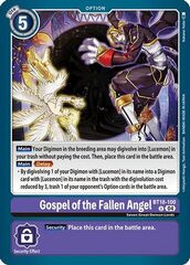 Gospel of the Fallen Angel - BT18-100 - U