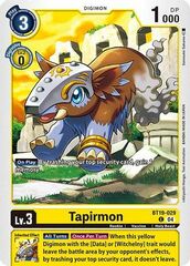 Tapirmon - BT19-029 - C