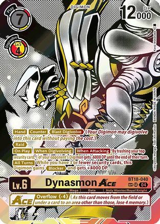Dynasmon ACE (Textured) - BT18-040 - SR - Foil