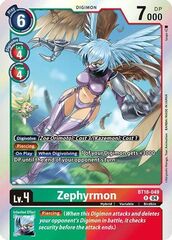 Zephyrmon - BT18-049 - R - Foil