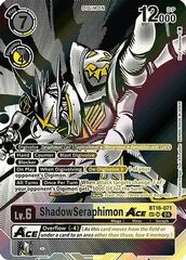 ShadowSeraphimon ACE (Textured) - BT18-071 - SR - Foil