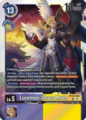 Lucemon: Chaos Mode - BT18-082 - SR - Foil