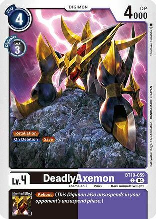 DeadlyAxemon - BT19-059 - C