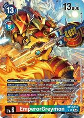 EmperorGreymon - BT18-018 - SR - Foil - Alternative Art