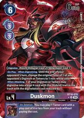 Duskmon - BT18-078 - SR - Foil - Alternative Art