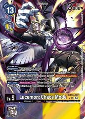 Lucemon: Chaos Mode - BT18-082 - SR - Foil - Alternative Art