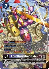 LordKnightmon ACE - BT18-083 - SR - Foil - Alternative Art