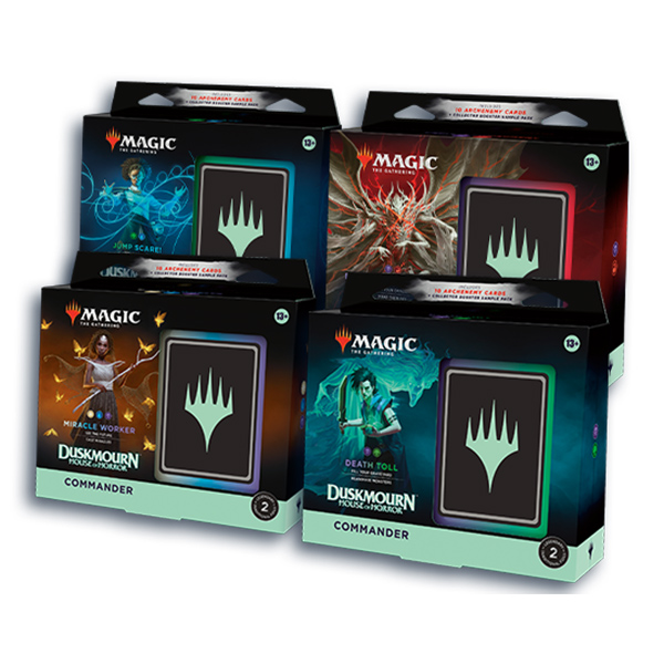 Duskmourn Commander Deck Display (4 decks)
