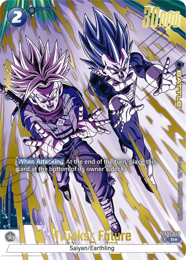 Trunks : Future - FB01-049 - R - Alternate Art - Holofoil