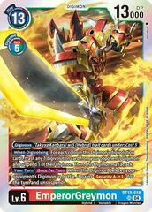 EmperorGreymon - BT18-018 - SR - Foil