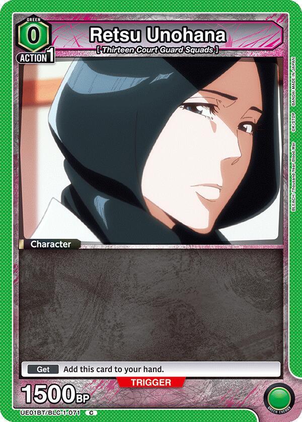 Retsu Unohana - UE01BT/BLC-1-071 - Common