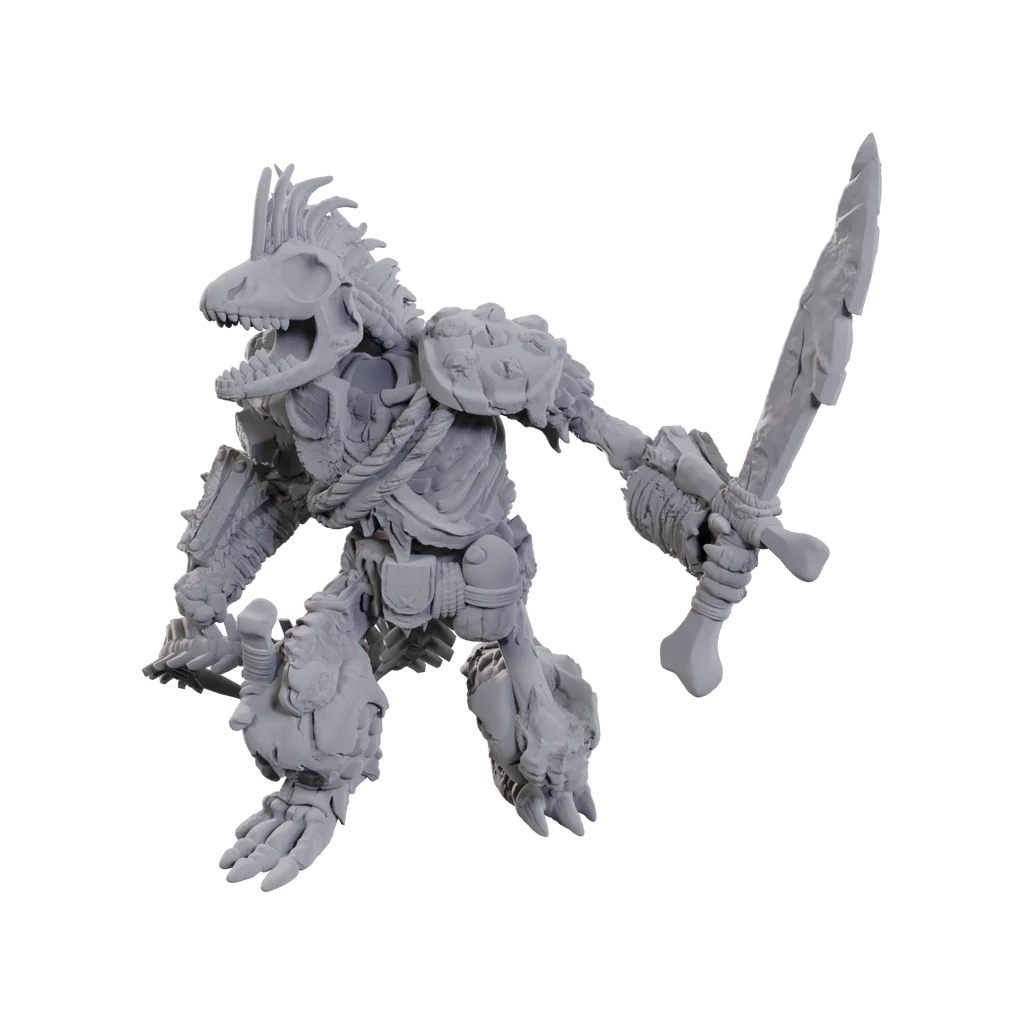 D&D Nolzurs Marvelous Miniatures: Lizardfolk Skeleton (Wave 23)