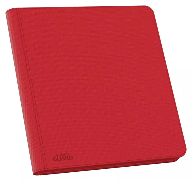 Ultimate Guard Zipfolio 24-Pocket Xenoskin - Red