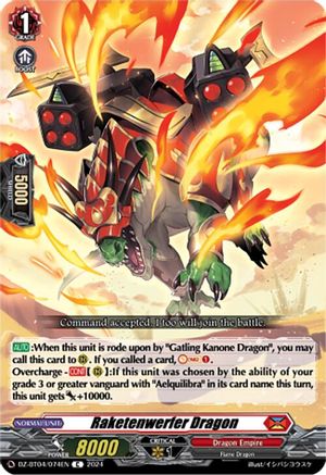 Raketenwerfer Dragon - DZ-BT04/074EN - C