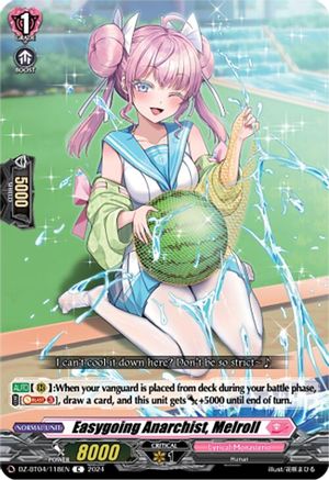 Easygoing Anarchist, Melroll - DZ-BT04/118EN - C