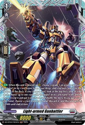 Light-armed Gunbattler - DZ-BT04/FR24EN - FR