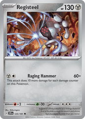 Registeel - 125/191 - Uncommon - Reverse Holo