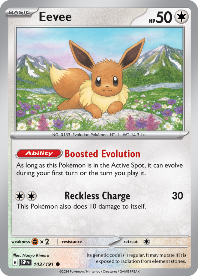 Eevee - 143/191 - Common