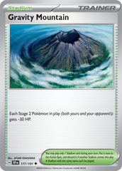 Gravity Mountain - 177/191 - Uncommon - Reverse Holo