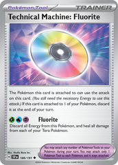 Technial Machine: Fluorite - 188/191 - Uncommon - Reverse Holo