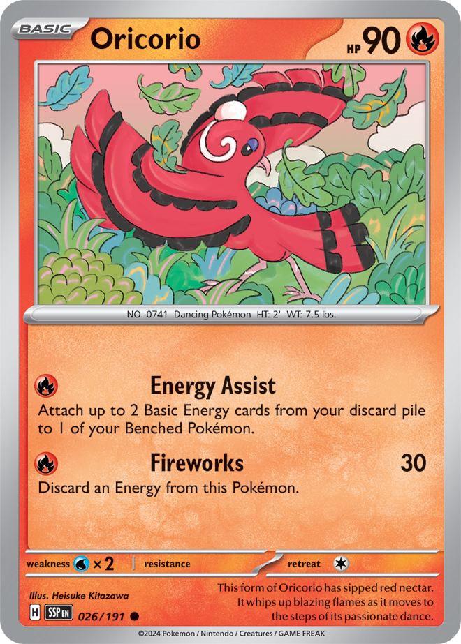 Oricorio - 026/191 - Common