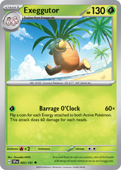 Exeggutor - 003/191 - Uncommon - Reverse Holo