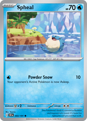 Spheal - 043/191 - Common - Reverse Holo