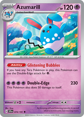 Azumarill - 074/191 - Uncommon - Reverse Holo