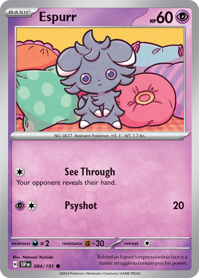 Espurr - 084/191 - Common - Reverse Holo