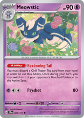 Meowstic - 085/191 - Uncommon - Reverse Holo