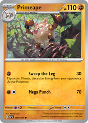 Primeape - 099/191 - Common - Reverse Holo