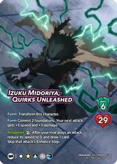 Izuku Midoriya, Quirks Unleashed - Foil