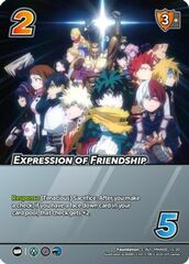 Expression of Friendship - Alternate Art - Foil