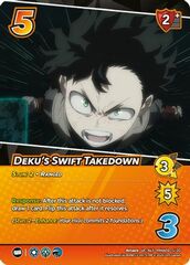 Deku's Swift Takedown - Alternate Art - Foil